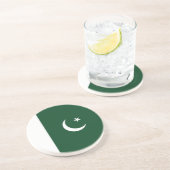 Dessous De Verre En Grès Drapeau du Pakistan (Côté)