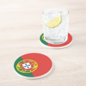 Dessous De Verre En Grès Drapeau du Portugal (Côté)