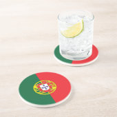 Dessous De Verre En Grès Drapeau du Portugal (Côté)