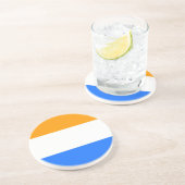 Dessous De Verre En Grès Drapeau du prince (Côté)