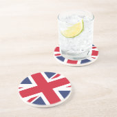 Dessous De Verre En Grès Drapeau du Royaume-Uni (Côté)