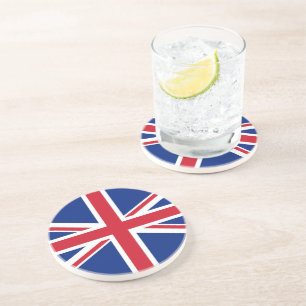 Dessous De Verre En Grès Drapeau du Royaume-Uni