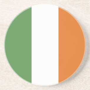 Dessous De Verre En Grès Drapeau irlandais