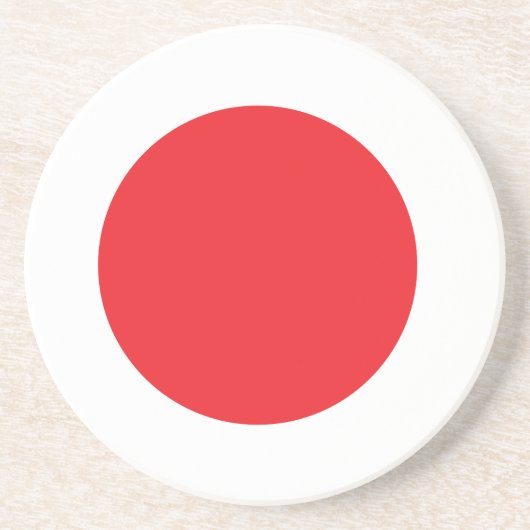 Dessous De Verre En Grès Drapeau japonais (Devant)