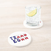 Dessous De Verre En Grès Drapeau né au Texas (Côté)
