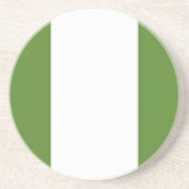 Dessous De Verre En Grès Drapeau nigérian (Devant)