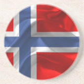 Dessous De Verre En Grès Drapeau norvégien (Devant)