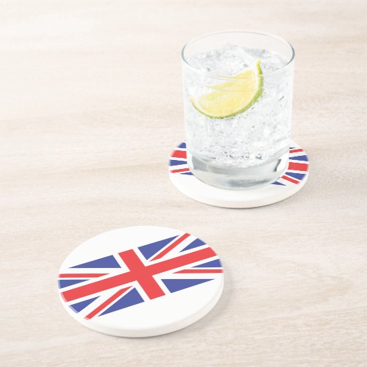 Dessous De Verre En Grès Drapeau Royaume-Uni/Union Jack (Côté)