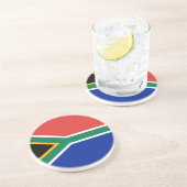 Dessous De Verre En Grès drapeau sud-africain (Côté)