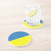 Dessous De Verre En Grès Drapeau ukrainien (Côté)