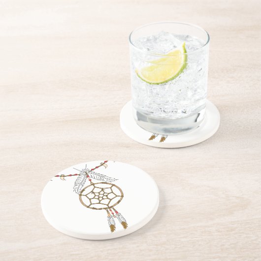 Dessous De Verre En Grès DreamCatcher (Côté)