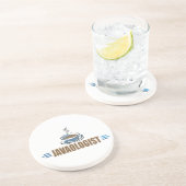 Dessous De Verre En Grès Drôle de Café (Côté)