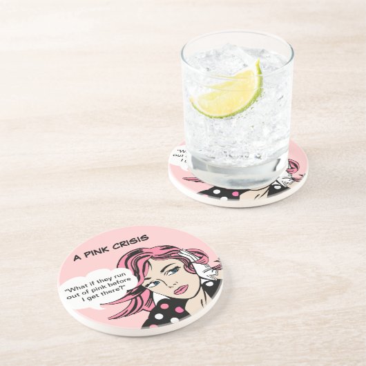 Dessous De Verre En Grès Drôle de dégustation (Côté)