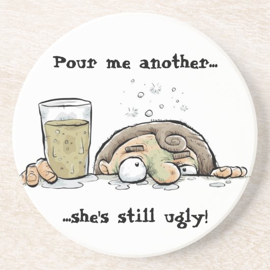 Dessous De Verre En Grès DrunkGuy__60259_zoom, me versent un autre…, ...sh… (Devant)