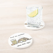 Dessous De Verre En Grès DrunkGuy__60259_zoom, me versent un autre…, ...sh… (Côté)