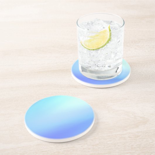 Dessous de verre en grès du ciel doux (Côté)