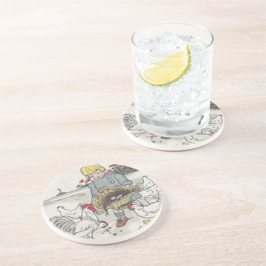 Dessous De Verre En Grès E est un oeuf (Côté)