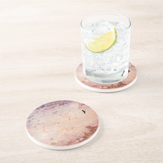 Dessous De Verre En Grès Eagle Grunge (Côté)