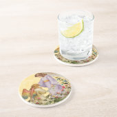 Dessous De Verre En Grès Easter Blessings Angel Coaster (Côté)