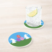 Dessous De Verre En Grès Easter Bunny #2 Coaster (Côté)
