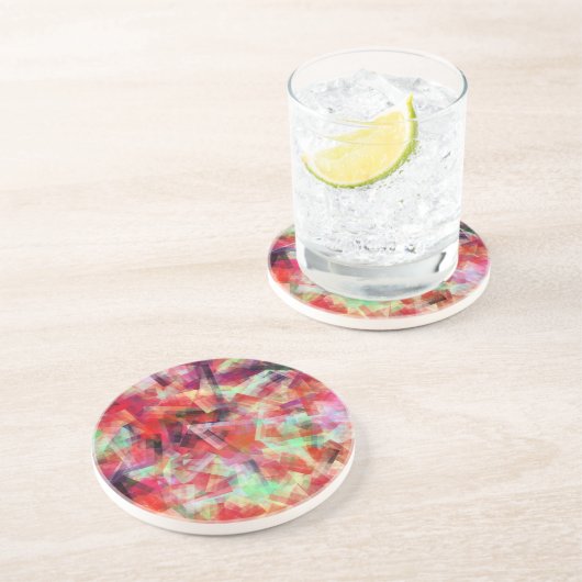 DESSOUS DE VERRE EN GRÈS EAU (Côté)