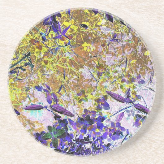 DESSOUS DE VERRE EN GRÈS EAU (Devant)