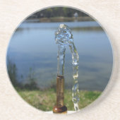 Dessous De Verre En Grès eau potable (Devant)