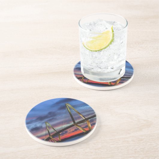 Dessous De Verre En Grès Éclairage (Côté)