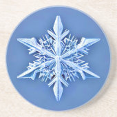 Dessous De Verre En Grès Écluse à neige - Éclosion à neige (Devant)