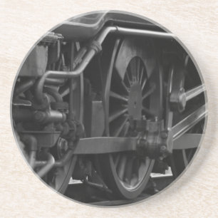 Dessous De Verre En Grès École de mécanique de locomotives