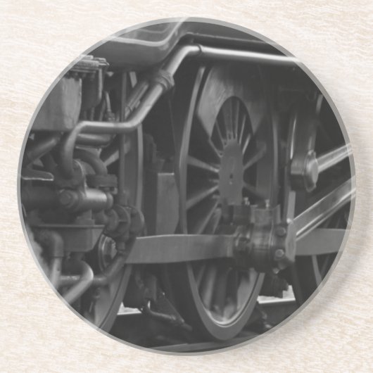 Dessous De Verre En Grès École de mécanique de locomotives (Devant)