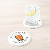 Dessous De Verre En Grès Économisez de la bière à boire (Côté)