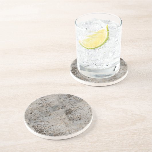 Dessous De Verre En Grès Écorce de bouleau (Côté)