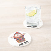Dessous De Verre En Grès Écossais mec (Côté)