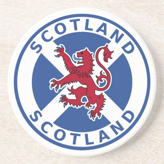 Dessous De Verre En Grès Écosse (Devant)
