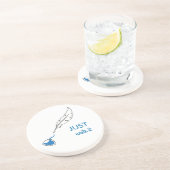 Dessous De Verre En Grès Écris-le simplement (Côté)