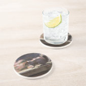 Dessous De Verre En Grès Écureuil (Côté)