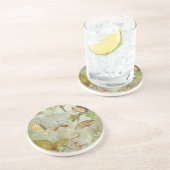 Dessous De Verre En Grès Écureuil, Chouette, Autumnal S (Côté)