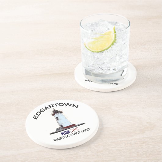 Dessous De Verre En Grès Edgartown. (Côté)