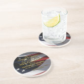 DESSOUS DE VERRE EN GRÈS EFFORT DU RESSORTISSANT PRES45 (Côté)