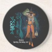 Dessous De Verre En Grès Éffrayante cuisine 30E Anniversaire Halloween (Devant)