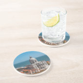 Dessous De Verre En Grès Eglise de Père Noël Engracia à Lisbonne, Portugal (Côté)