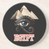 DESSOUS DE VERRE EN GRÈS EGYPTE (Devant)