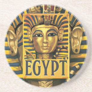 Dessous De Verre En Grès Égypte - Toutankhamon