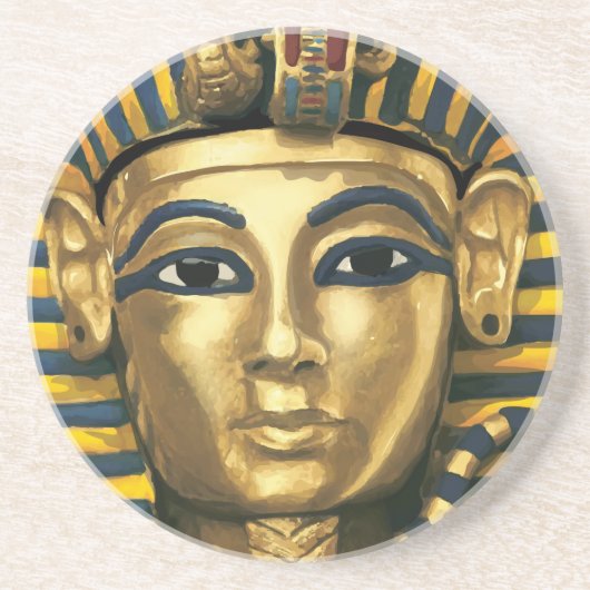Dessous De Verre En Grès Égypte - Toutânkhamon (Devant)