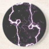 Dessous De Verre En Grès Électricité brute non contrôlée (Devant)