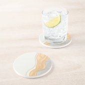 Dessous De Verre En Grès Elégant Dessous de verre de grès japonais inspiré (Côté)