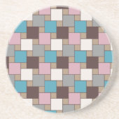 Dessous De Verre En Grès Élégant nectar rose (Devant)