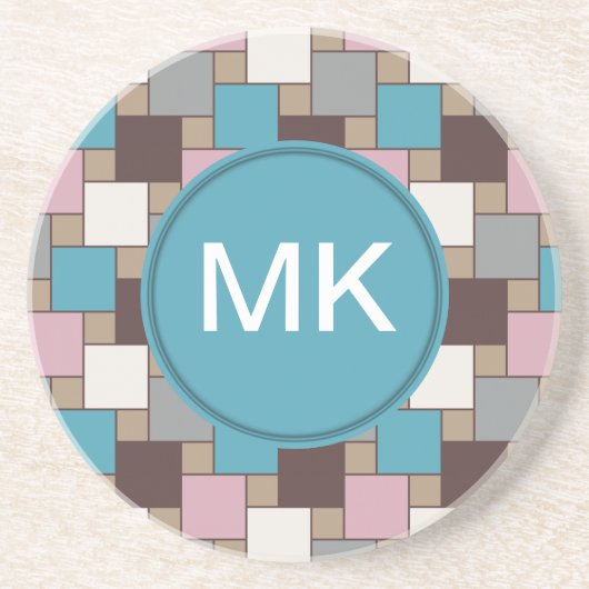 Dessous De Verre En Grès Élégant nectar rose (Devant)