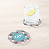 Dessous De Verre En Grès Élégant nectar rose (Côté)